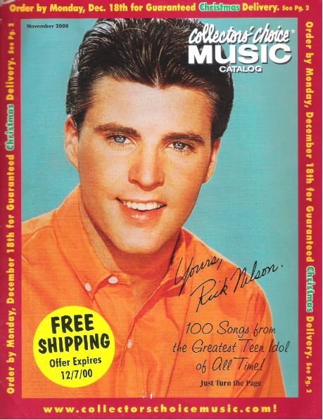 Collectors' Choice Music / Rick Nelson | Catalog | November 2000