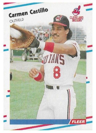 Castillo, Carmen / 1988 Cleveland Indians / Fleer #606