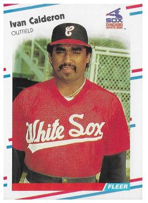 Calderon, Ivan / 1988 Chicago White Sox / Fleer #394