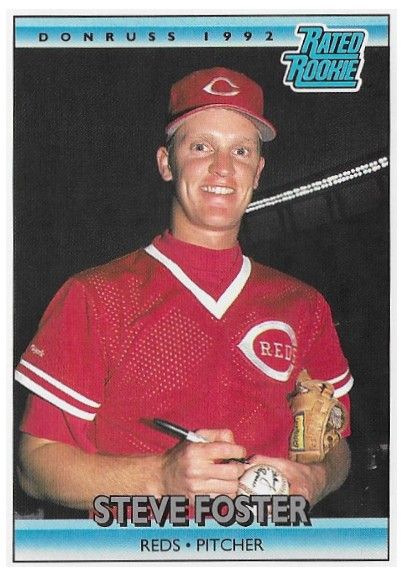 Foster, Steve / 1992 Cincinnati Reds / Donruss #420