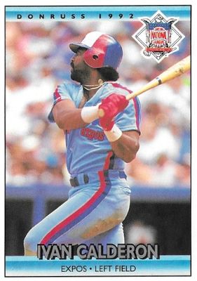 Calderon, Ivan / 1992 Montreal Expos / Donruss #431