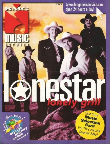 BMG Music Service / Lonestar - Lonely Grill | 1999
