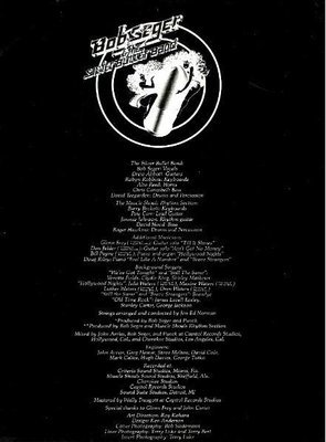 Seger, Bob (+ The Silver Bullet Band) / Stranger in Town / Capitol SW-11698 | 1978