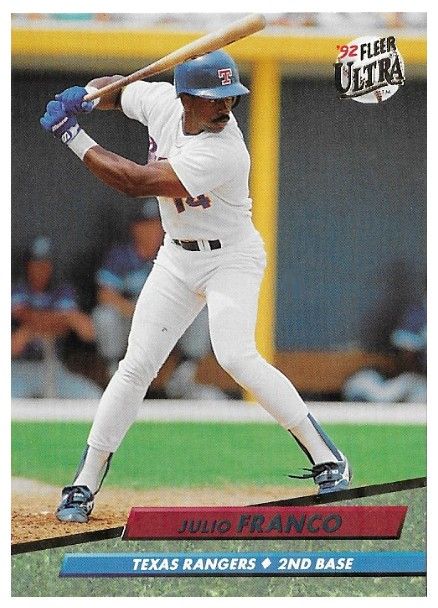 Franco, Julio / 1992 Texas Rangers / Ultra #131