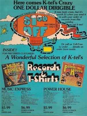 K-Tel / One Dollar Dirigible | 1976