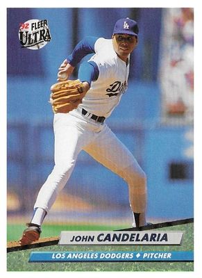 Candelaria, John / 1992 Los Angeles Dodgers / Ultra #500