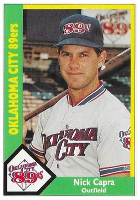Capra, Nick / 1990 Oklahoma City 89ers / CMC #166