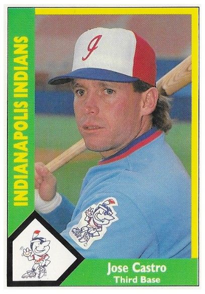 Castro, Jose / 1990 Indianapolis Indians / CMC #73