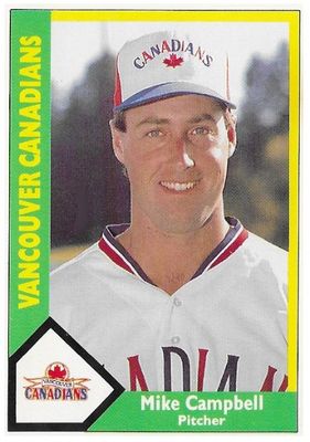 Campbell, Mike / 1990 Vancouver Canadians / CMC #634