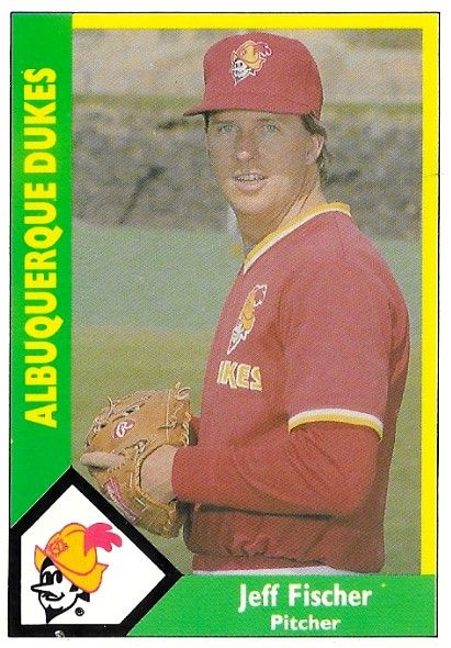 Fischer, Jeff / 1990 Albuquerque Dukes / CMC #405