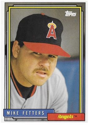 Fetters, Mike / 1992 California Angels / Topps #602