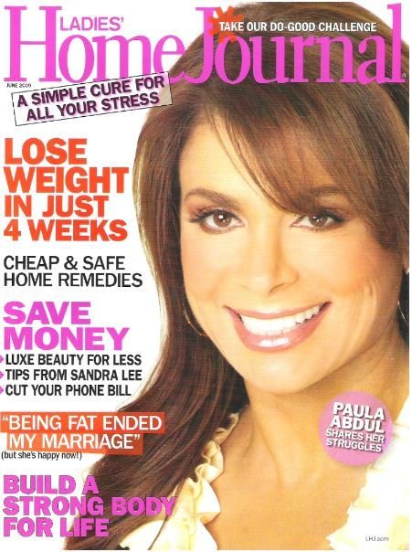 Ladies&#39; Home Journal / Paula Abdul | Magazine | June 2009
