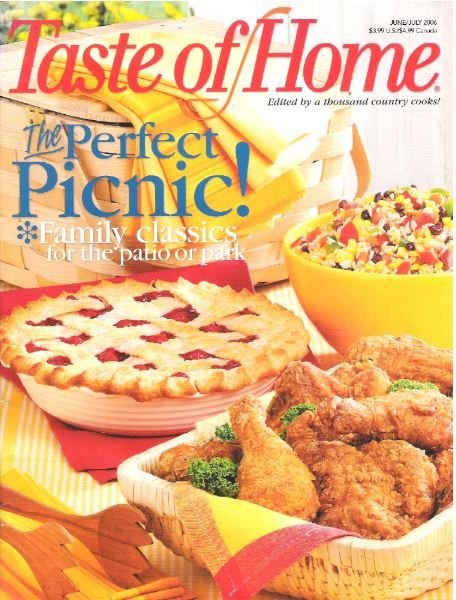 Taste of Home / The Perfect Picnic! / June - July 2006 | Magazine (2006)