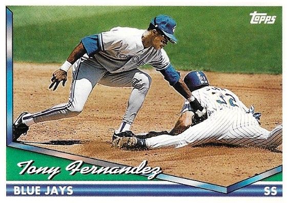 Fernandez, Tony / 1994 Toronto Blue Jays / Topps #702