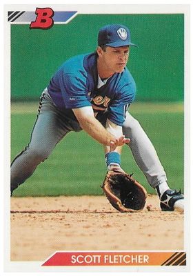 Fletcher, Scott / 1992 Milwaukee Brewers / Bowman #7
