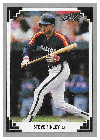 Finley, Steve / 1991 Houston Astros / Leaf #231