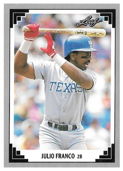 Franco, Julio / 1991 Texas Rangers / Leaf #228