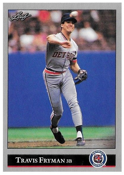Fryman, Travis / 1992 Detroit Tigers / Leaf #304