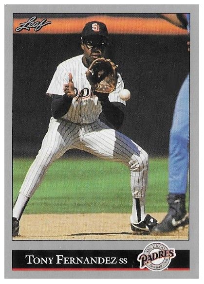 Fernandez, Tony / 1992 San Diego Padres / Leaf #187