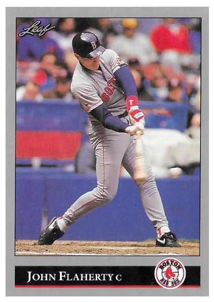 Flaherty, John / 1992 Boston Red Sox / Leaf #439
