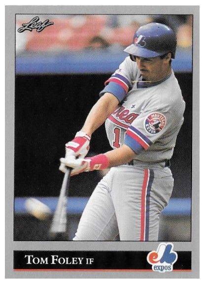 Foley, Tom / 1992 Montreal Expos / Leaf #372