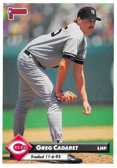 Cadaret, Greg / 1993 Cincinnati Reds / Donruss #610