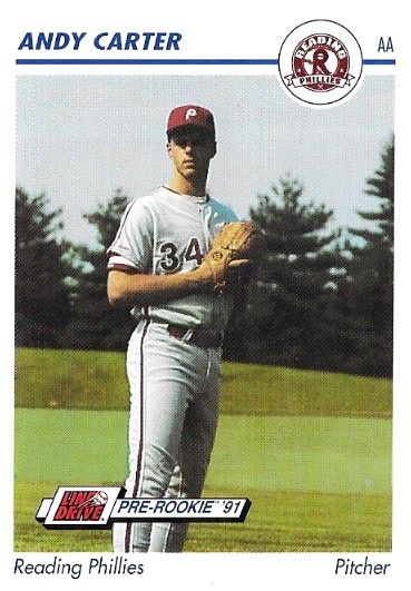 Carter, Andy / 1991 Reading Phillies / Line Drive #506