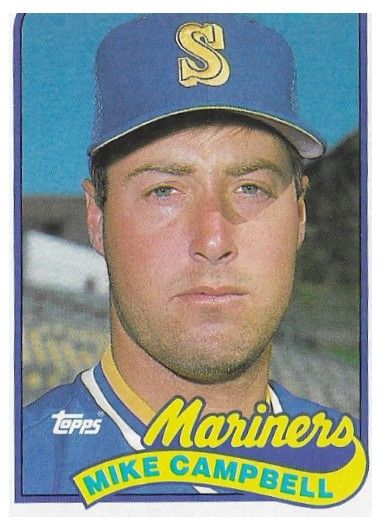 Campbell, Mike / 1989 Seattle Mariners / Topps #143