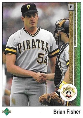 Fisher, Brian / 1989 Pittsburgh Pirates / Upper Deck #69
