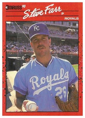 Farr, Steve / 1990 Kansas City Royals / Donruss #356