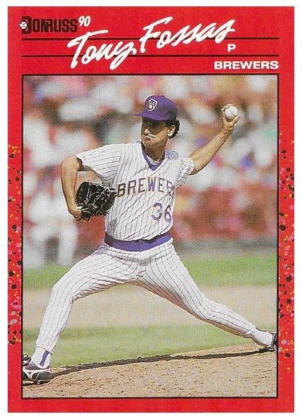 Fossas, Tony / 1990 Milwaukee Brewers / Donruss #457