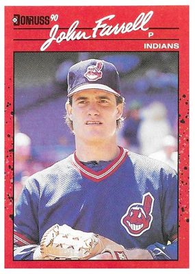 Farrell, John / 1990 Cleveland Indians / Donruss #232