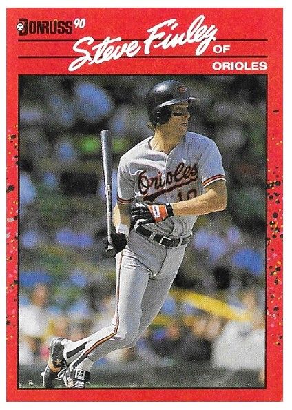 Finley, Steve / 1990 Baltimore Orioles / Donruss #215