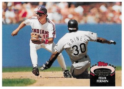 Fermin, Felix / 1992 Cleveland Indians / Stadium Club #102