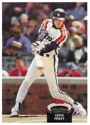 Finley, Steve / 1992 Houston Astros / Stadium Club #29