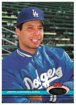Candelaria, John / 1991 Los Angeles Dodgers / Stadium Club #538