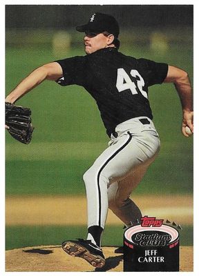 Carter, Jeff / 1992 Chicago White Sox / Stadium Club #381