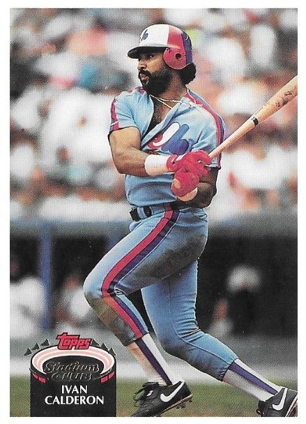 Calderon, Ivan / 1992 Montreal Expos / Stadium Club #73