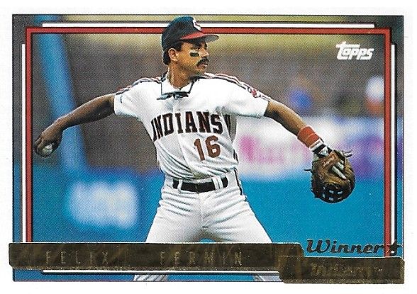 Fermin, Felix / 1992 Cleveland Indians / Topps #632