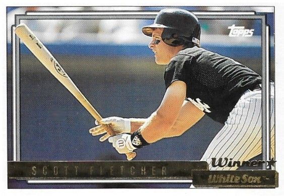 Fletcher, Scott / 1992 Chicago White Sox / Topps #648