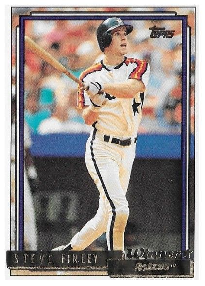 Finley, Steve / 1992 Houston Astros / Topps #86