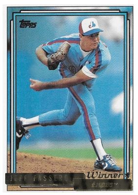 Fassero, Jeff / 1992 Montreal Expos / Topps #423