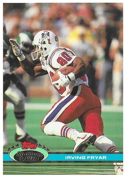 Fryar, Irving / 1991 New England Patriots / Stadium Club #332