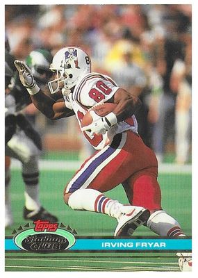 Fryar, Irving / 1991 New England Patriots / Stadium Club #332