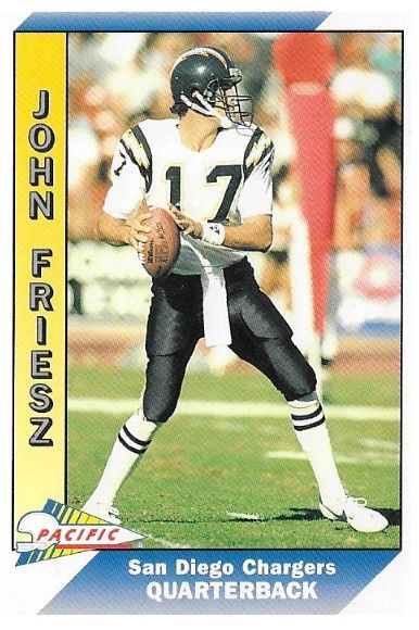 Friesz, John / 1991 San Diego Chargers / Pacific #442
