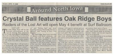 Oak Ridge Boys / Crystal Ball Features Oak Ridge Boys / 1996