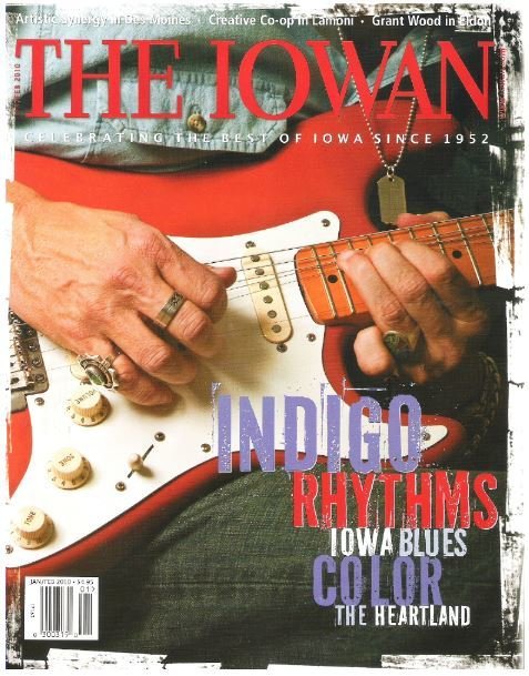 Iowan, The / Indigo Rhythms - Iowa Blues Color the Heartland / January - February | Magazine (2010)