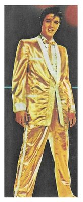 Presley, Elvis / Gold Suit, Standing / 1957
