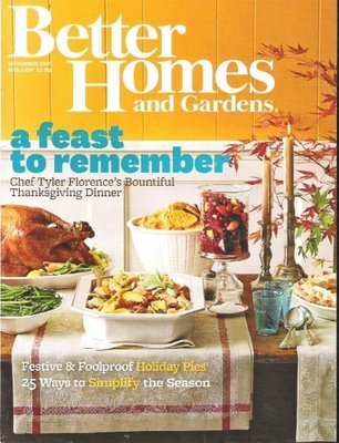Better Homes and Gardens / A Feast to Remember / November 2010