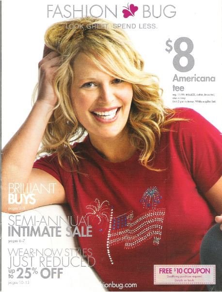 Fashion Bug / Americana Tee / June | Catalog (2010)
